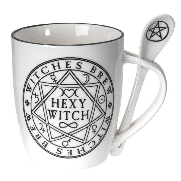 Hexy Witch Mug & Spoon Set