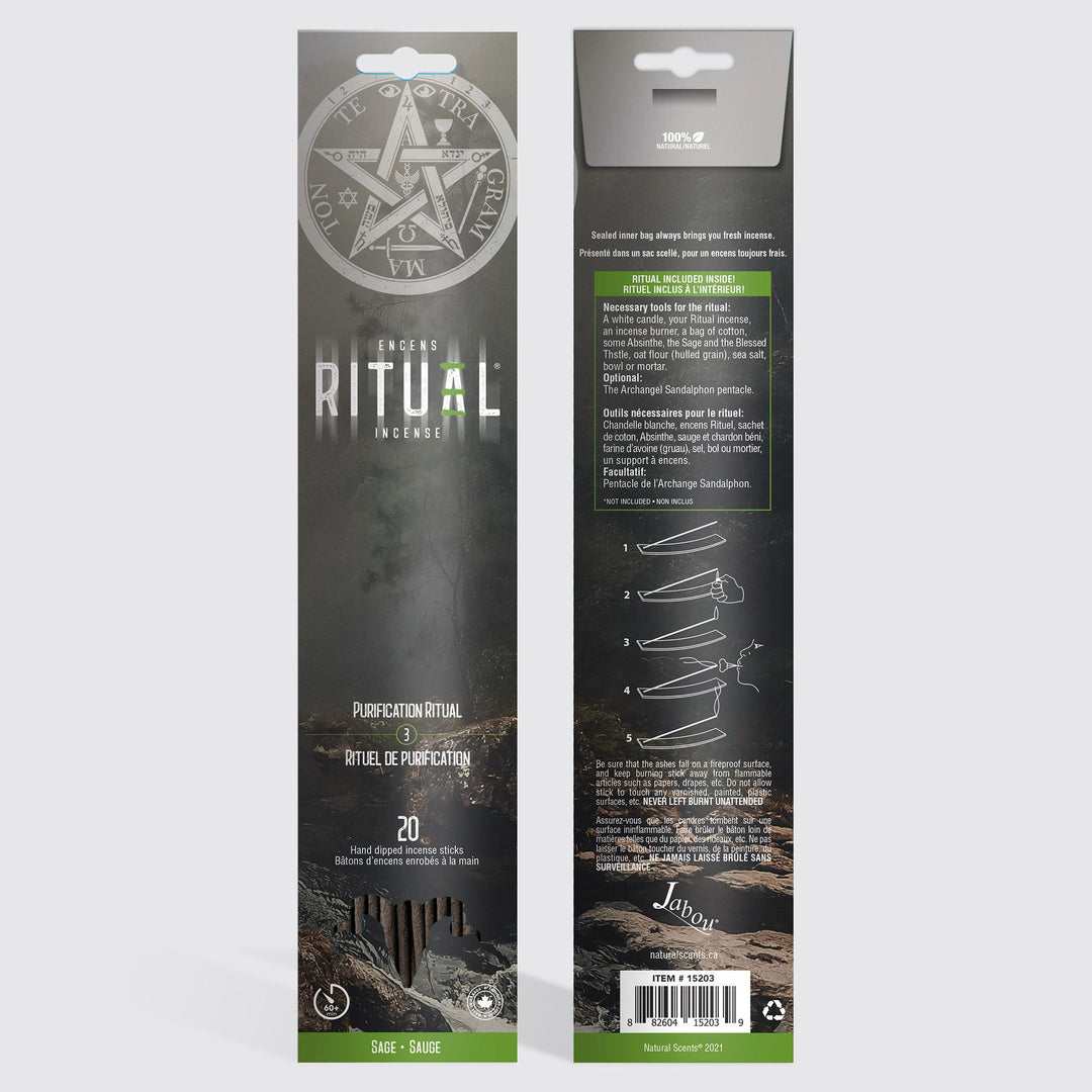 Jabou Ritual Incense Sticks 20pk - Purification