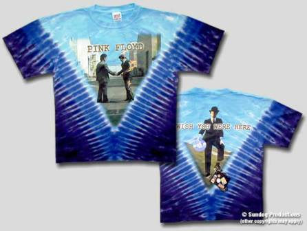 Pink Floyd "Wish You Were Here" Tie Dye T-Shirt