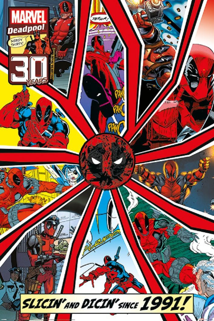 Deadpool Shattered Poster