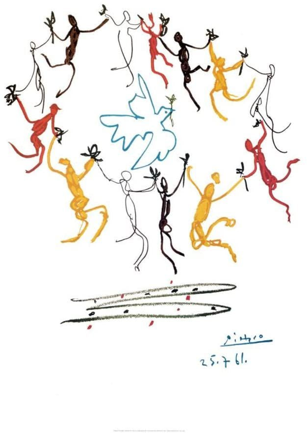 Picasso - Dance of Youth Poster