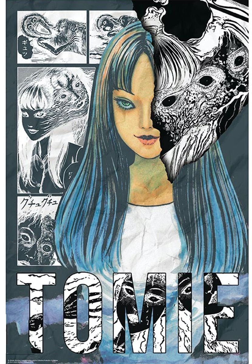 Junji Ito Tomie Poster