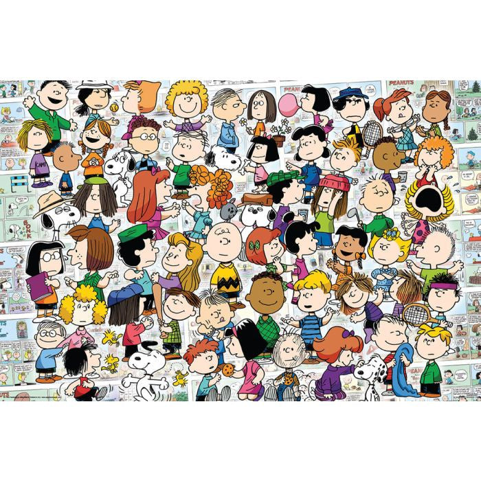 Peanuts Collage Poster
