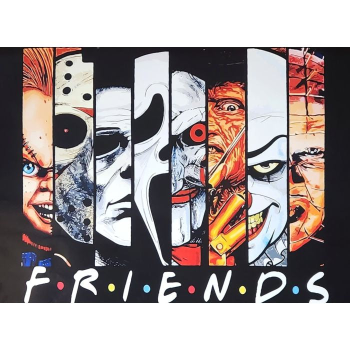 Slasher Horror Friends Poster