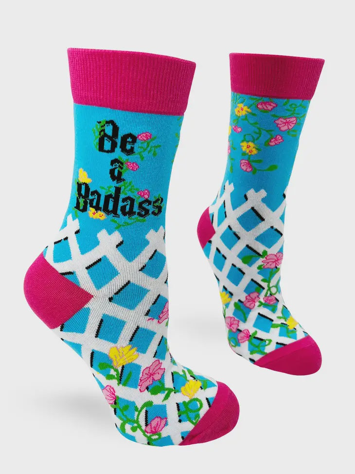 Be a Badass Women's Crew Socks