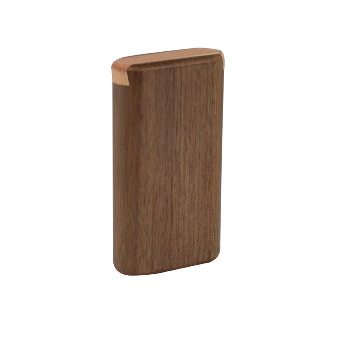 Doug's Slide Top Walnut Wood Dugout - Small