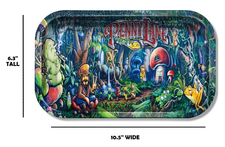 Penny Lane "The Mural" Rolling Tray w/Lid