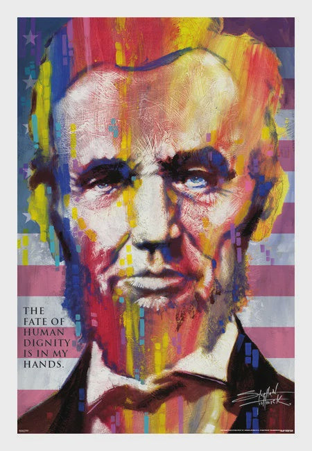 Abe Lincoln Poster- Fishwick
