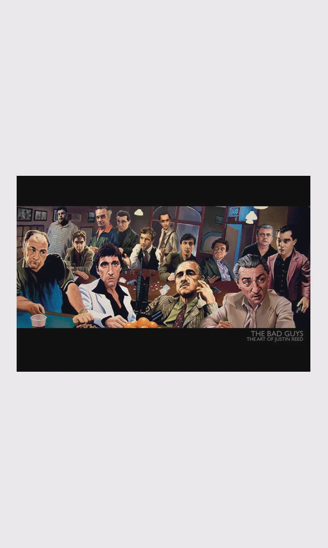 Bad Guys Poster- Justin Reed