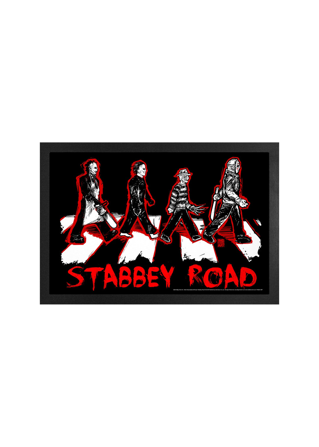 Big Chris Stabbey Road Framed Print
