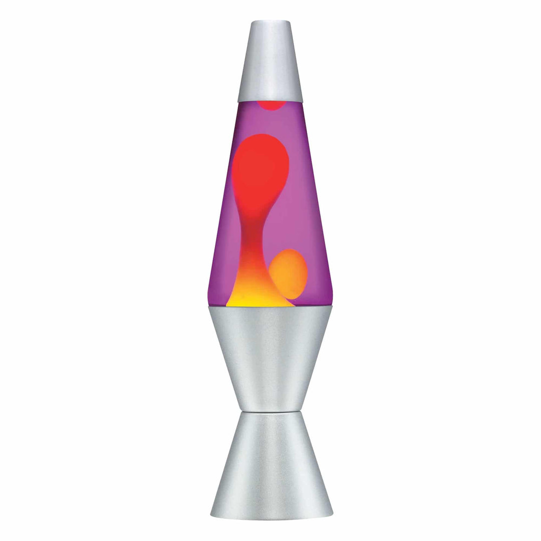 Classic 14.5" Lava Lamp- Yellow/Purple