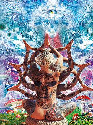 3D Poster - Meditate 225