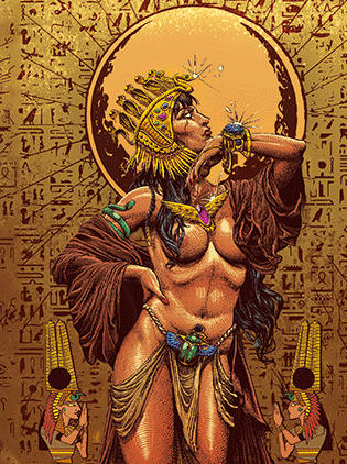3D Poster - Cleopatra