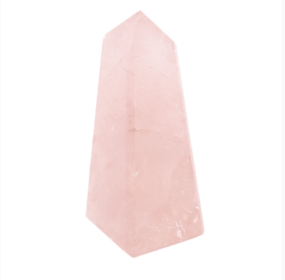 Benjamin - Rose Quartz Obelisk