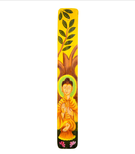 Benjamin - Hand Painted Buddha Ash Catcher