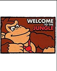 Donkey Kong Doormat - Welcome to the Jungle