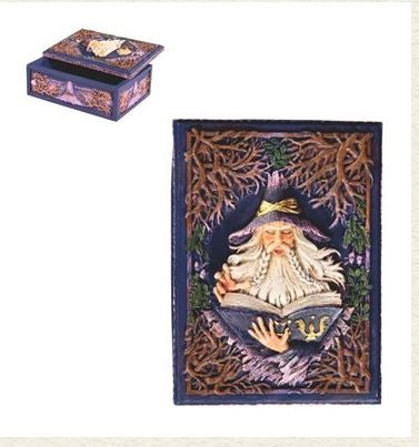 Purple Wizard Tarot Box