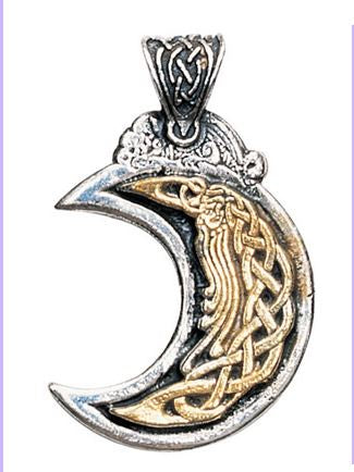Starlinks - Nordic Lights Moon Necklace