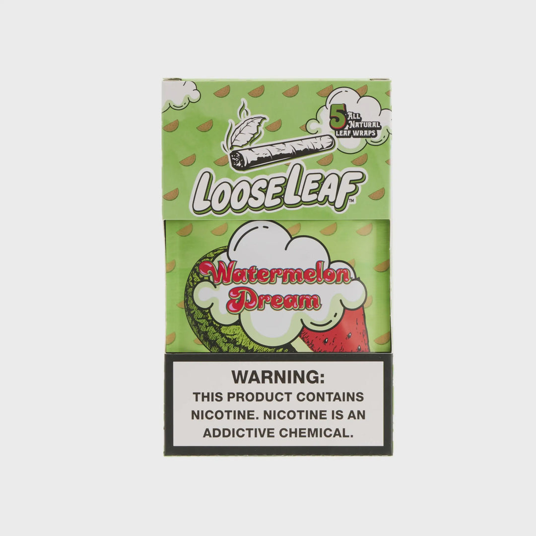 Loose Leaf Watermelon Dream Cigar Wraps 5pk