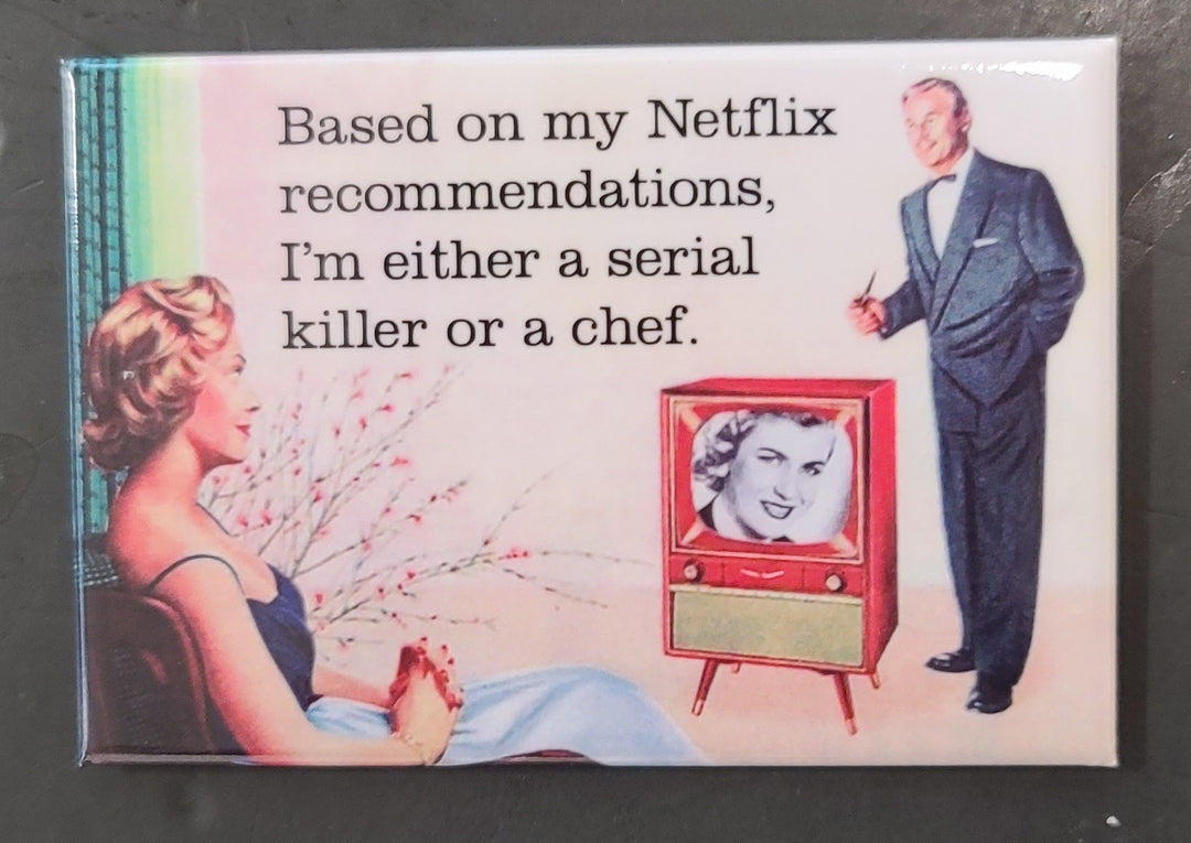 Netflix Serial Killer or Chef - Magnet
