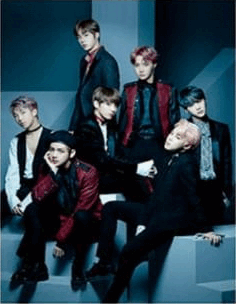 3D Poster - BTS Blue