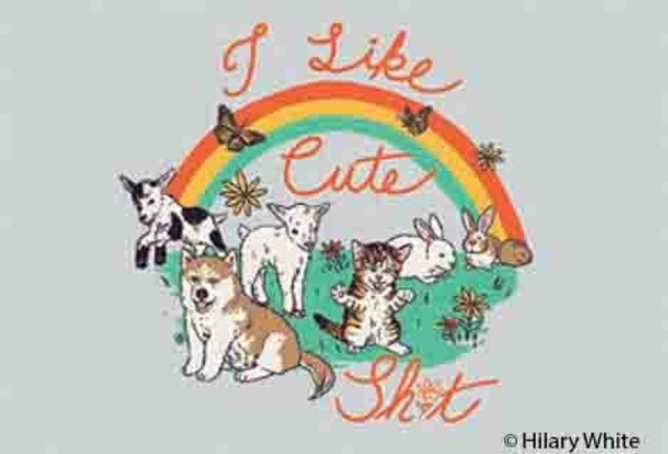 I Like Cute Shit Magnet