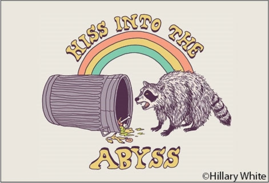 Hiss into the Abyss Magnet