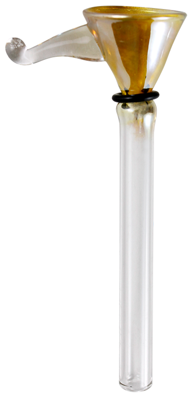 9mm Fumed Glass Clear Handle Slide