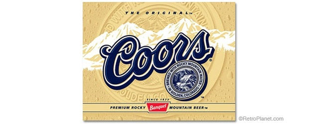 Coors Tin Sign