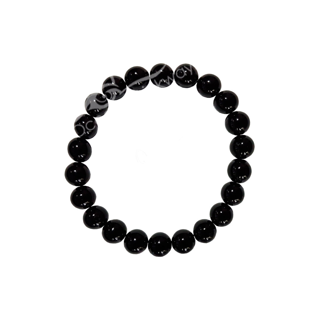 Black Tourmaline Beaded Bracelet