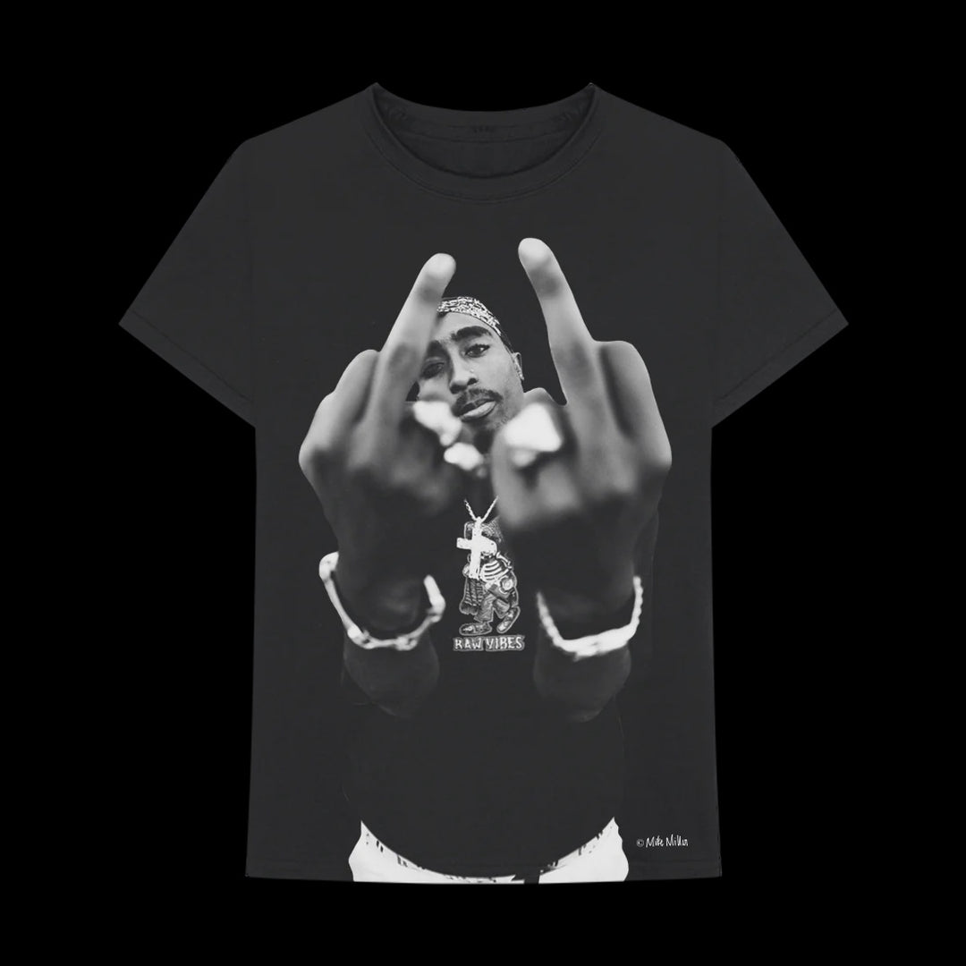 Tupac Middle Fingers T-Shirt
