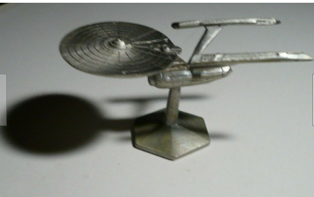 Rawcliffe Star Trek Enterprise Voyage 1994 Pewter Figurine