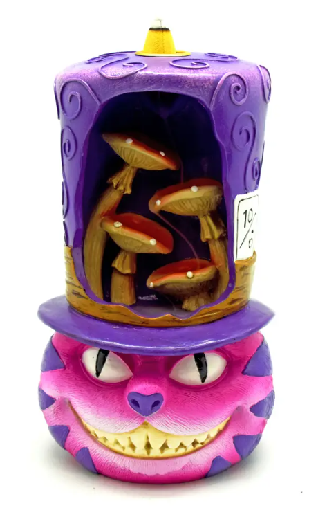 Cheshire Cat Back Flow Incense Burner