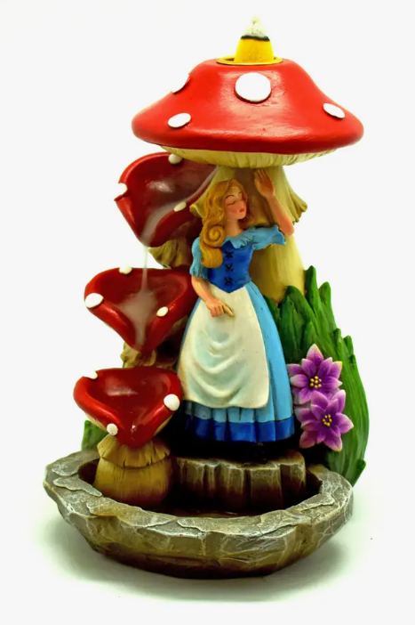 Alice in Wonderland Back Flow Incense Burner