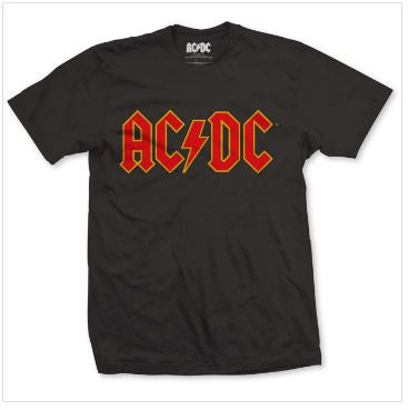 Rock Off - AC/DC 'Logo' Unisex Black T-Shirt