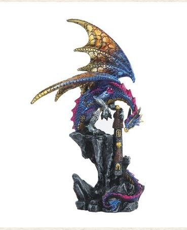 GSC - Iridescent Dragon on Castle Statue