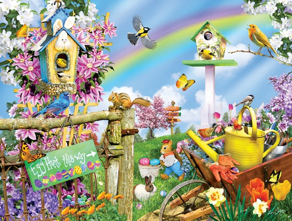 Spring Egg Hunt 500 Piece Puzzle