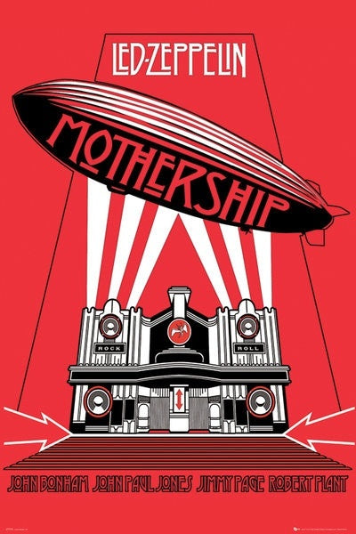 Led Zeppelin Mothership Poster