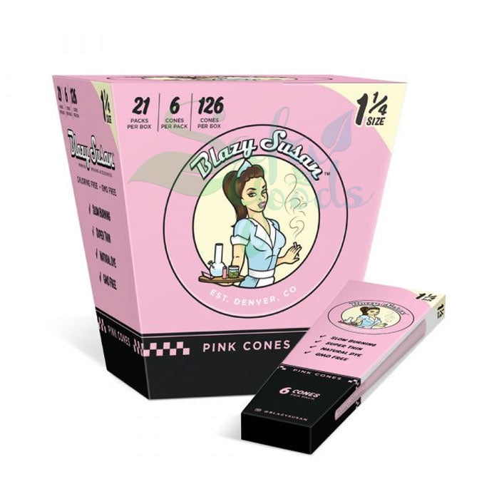 Blazy Susan Pink Cones - 1.25