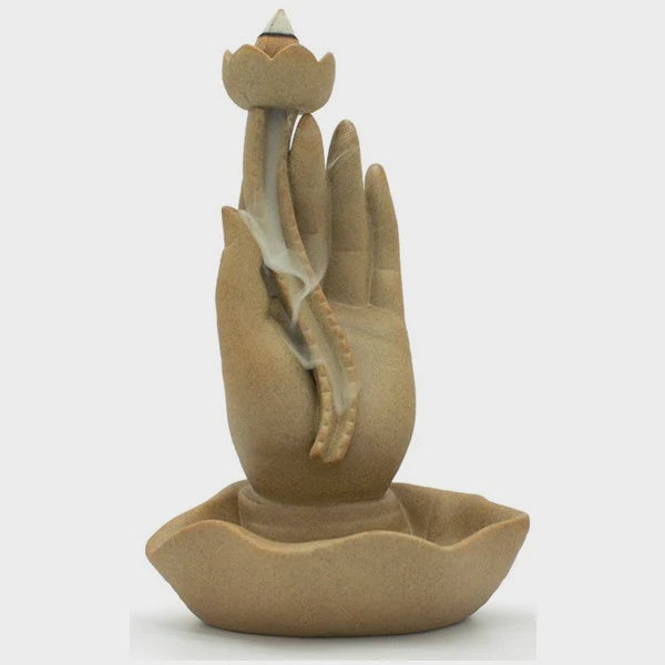 Backflow Incense Burner- Serenity Hand