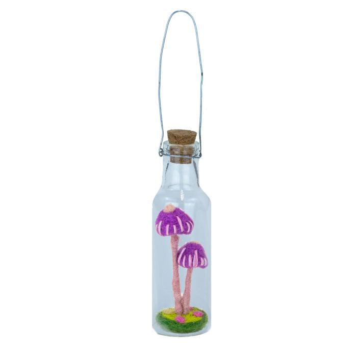 Bottle Ornament: Pink Ladies