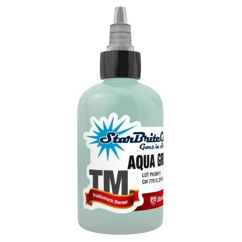 Starbrite Tattoo Ink- Aqua Green 1/2 oz