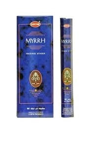 Hem - Myrrh Scented Incense Sticks 20 Ct.