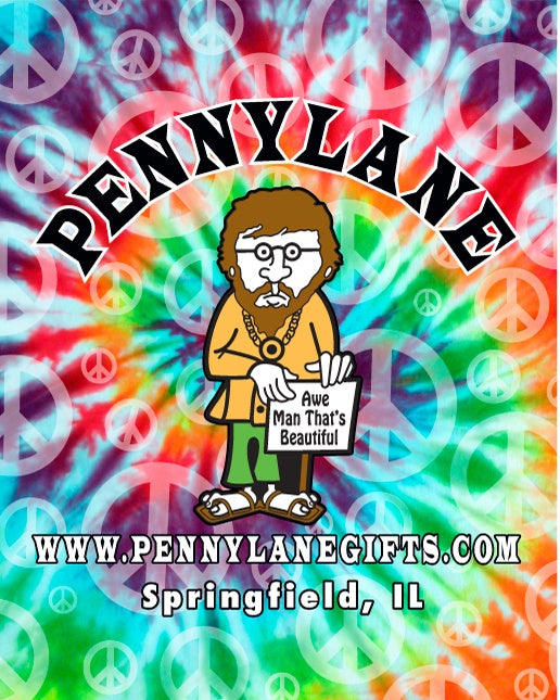 Penny Lane Tie Dye Guy Sticker