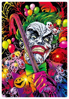 3D Poster - Batman, Joker, Bat Who Laughs