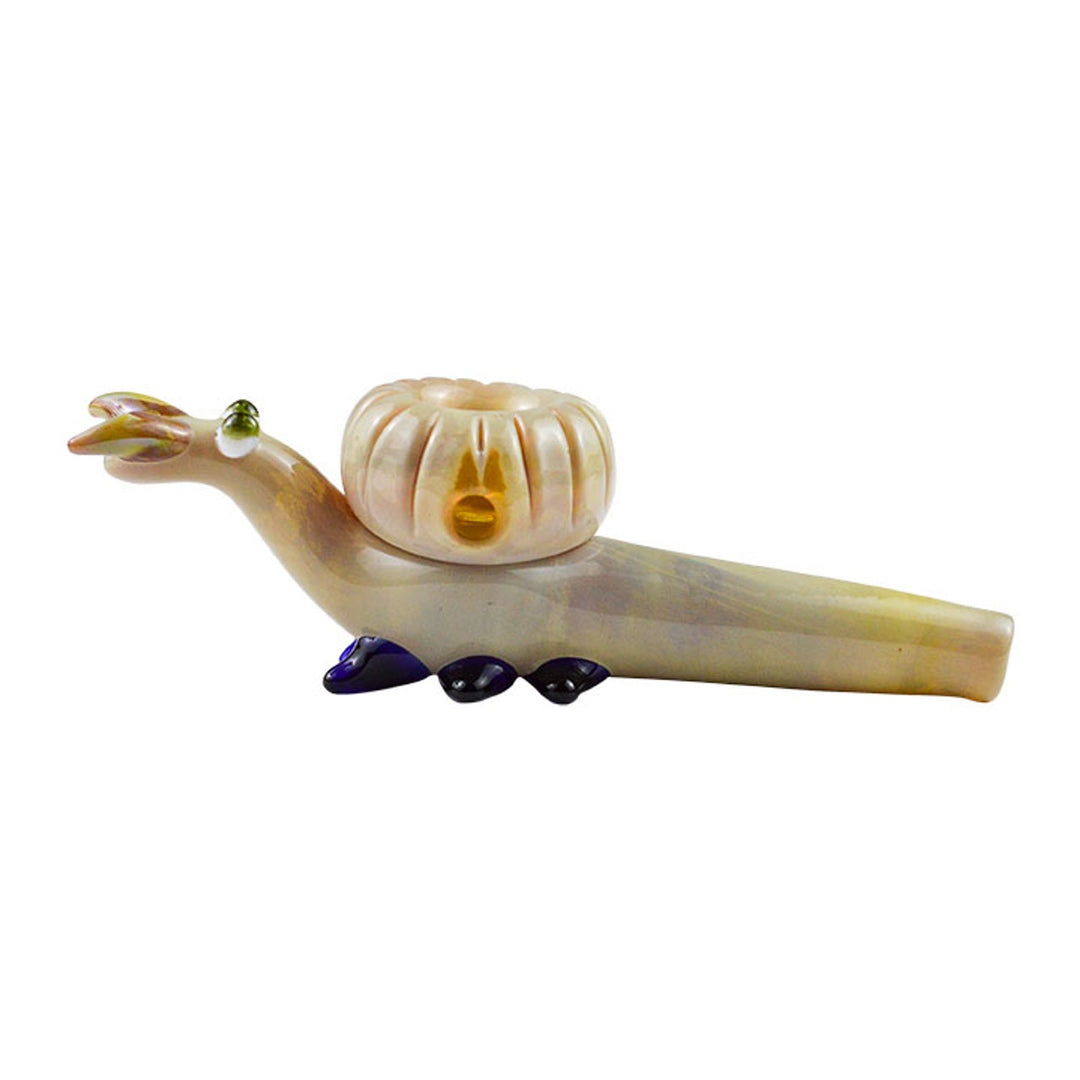 5.5" Snail Critter Glass Pipe
