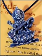 Veda The Vedic Collection - Carded Pewter Pendants on Cord