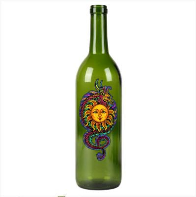 Glass Incense Smokin' Bottle - Sun Dragon