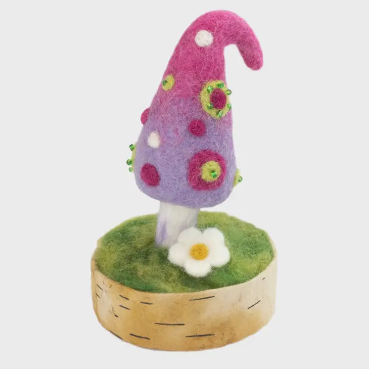 Purple Paradise Woodland Mushroom
