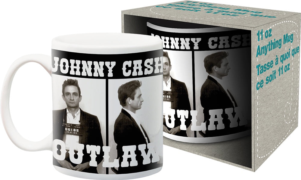 Johnny Cash Outlaw Mug